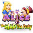 Alice och det galna teskalaset spelautomat logo