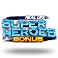 Real Life Super Heroes Slot Logo