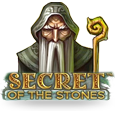 Hemligheten bakom Secret Of The Stones spelautomat logo