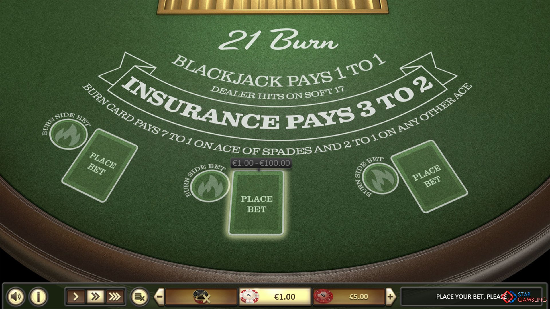 21 Burn Blackjack Capture d'écran