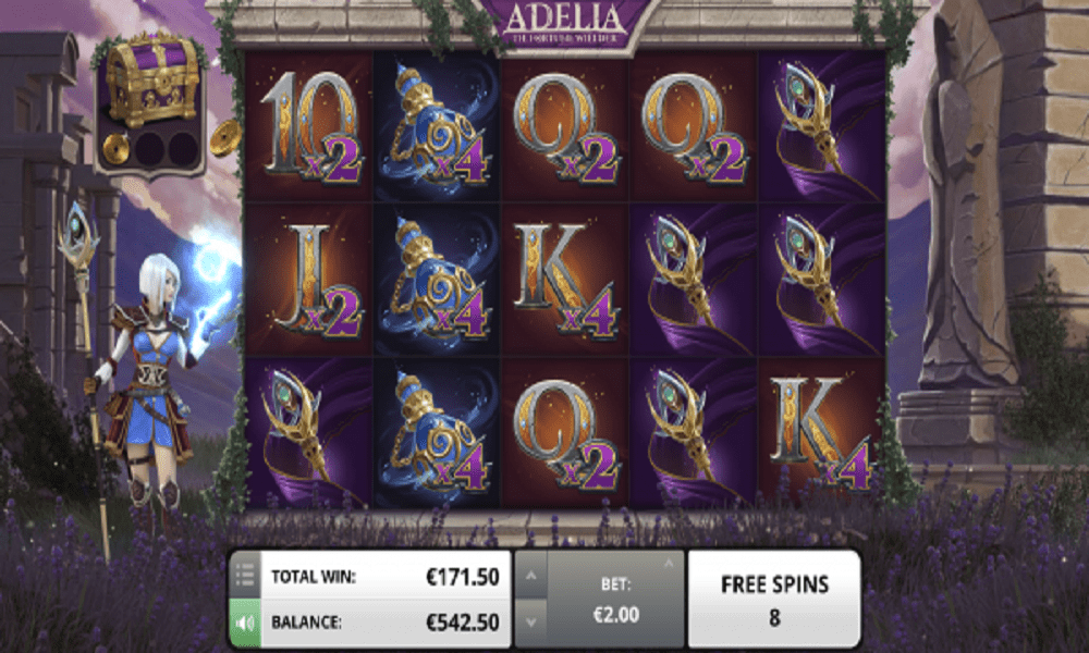 Adelia the Fortune Wielder Slot Screenshot