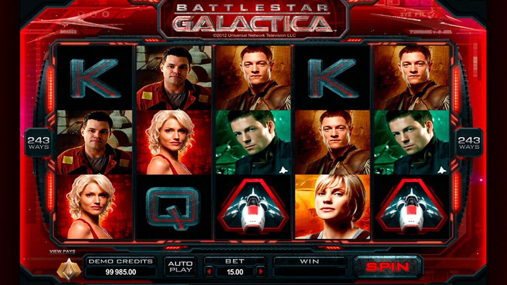 Battlestar Galactica spilleautomater Skjermbilde