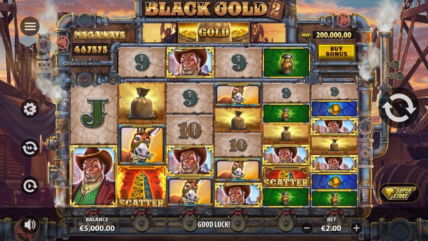 Black Gold 2 Megaways Screenshot