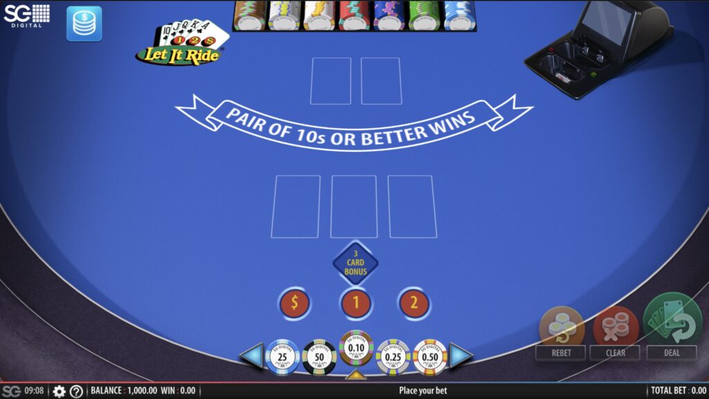 Double Bonus Poker 50 RÄ…k Zrzut ekranu