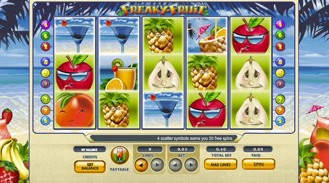 Freaky Fruits Slots Screenshot