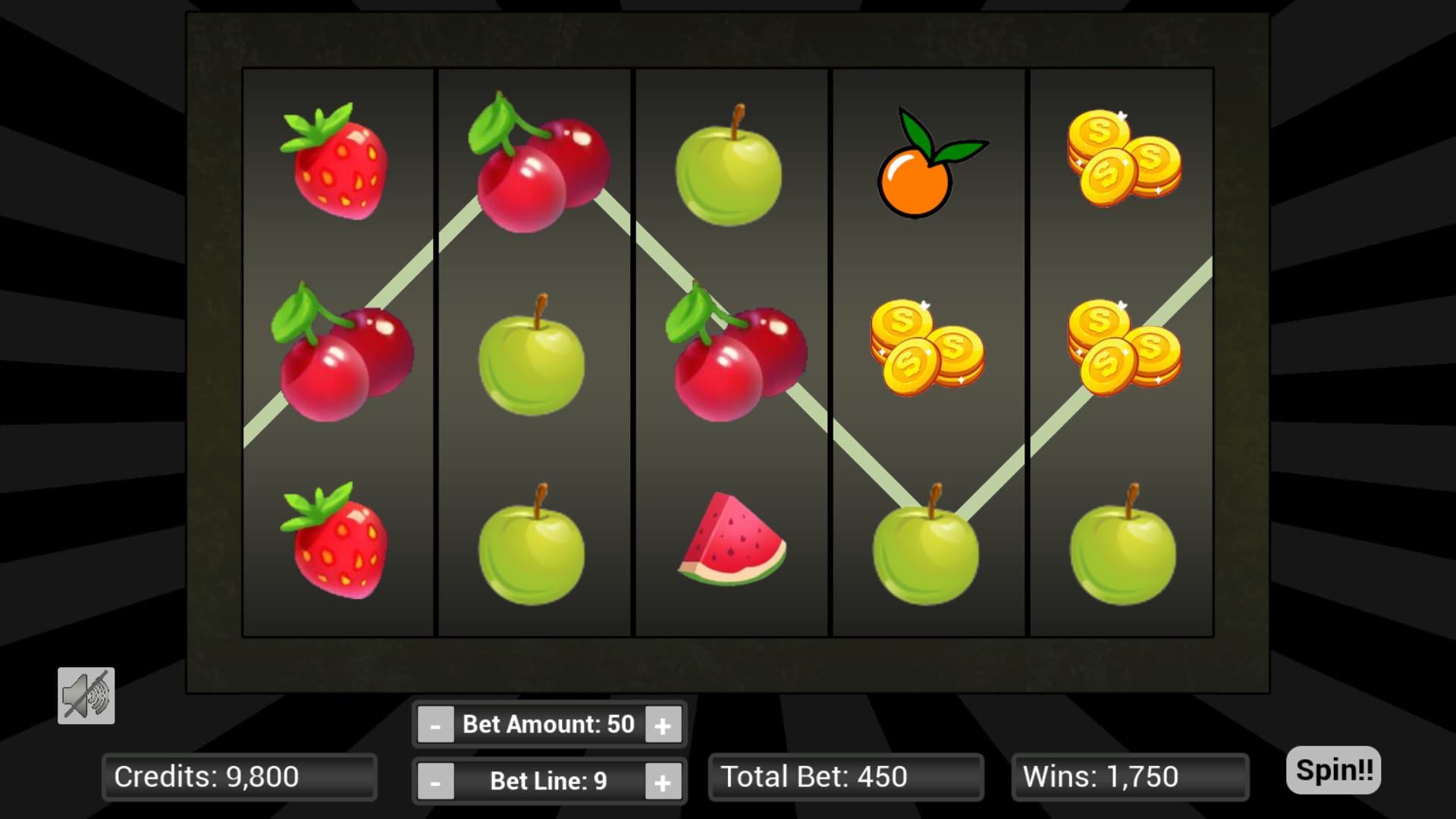 Fruit Warp Slot Screenshot