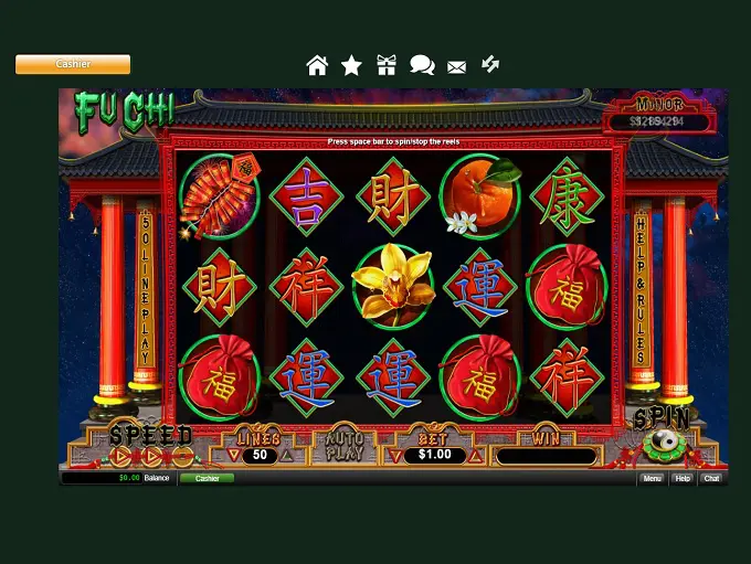 Fu Chi Spielautomat Screenshot