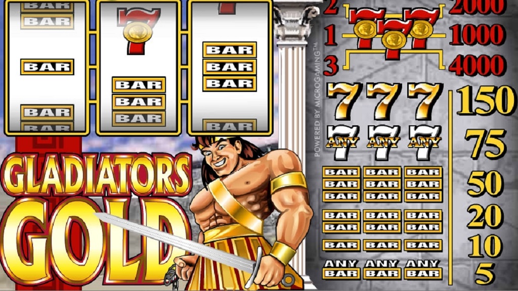 Automaty Gladiators Gold Zrzut ekranu