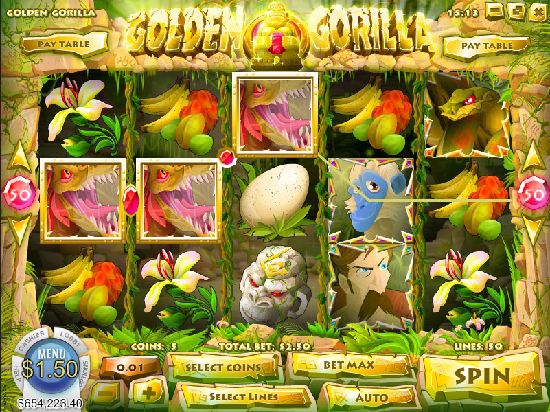 Golden Gorilla Slot

Tragamonedas de Gorila Dorado Captura de pantalla