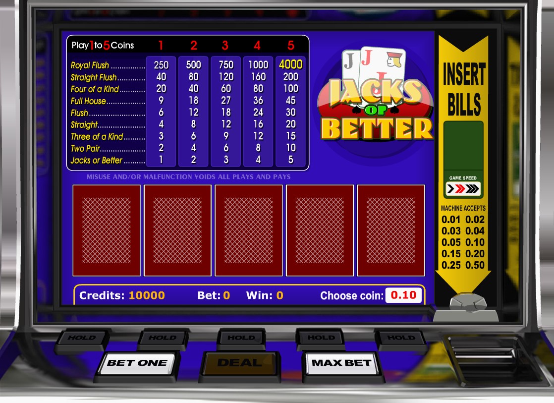 Jacks or Better Pyramid Poker: Sitio web sobre casinos Captura de pantalla