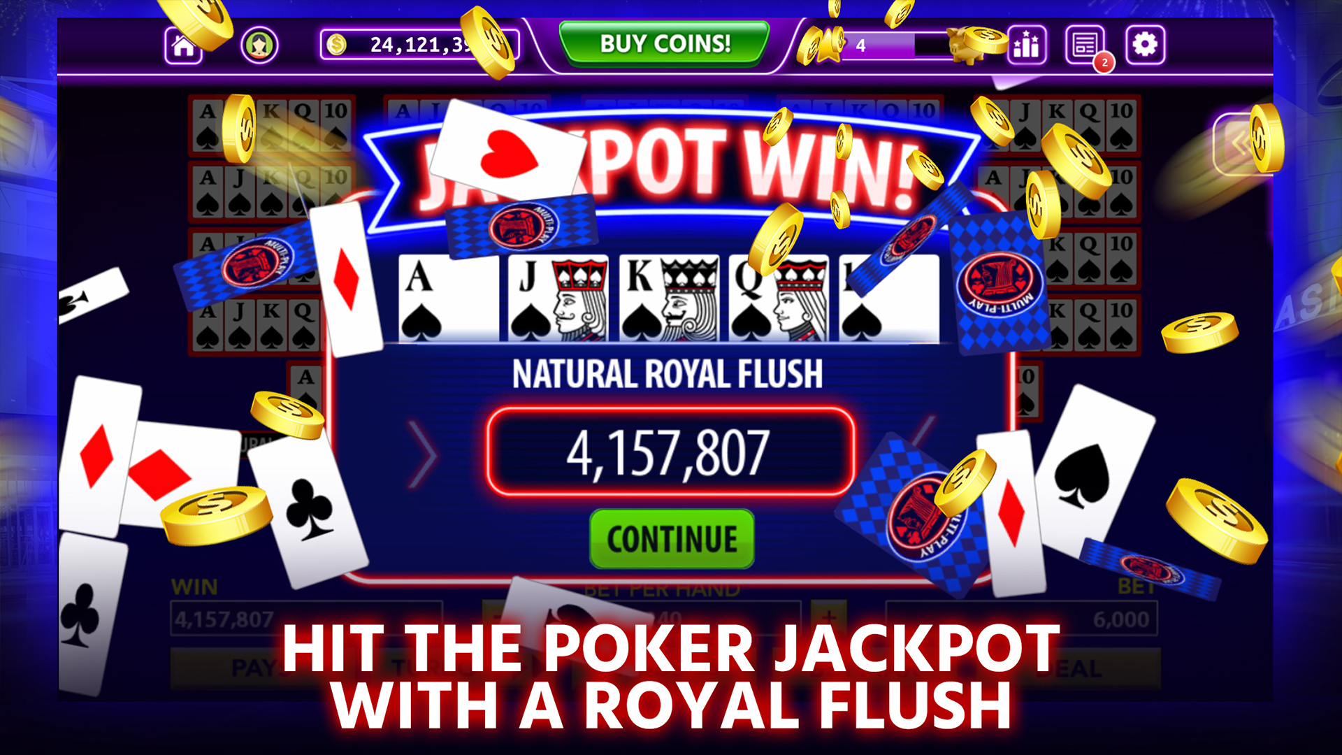 Joker Poker 3 Handen Screenshot