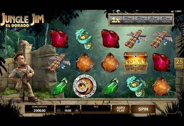 Jungle Jim El Dorado  Screenshot