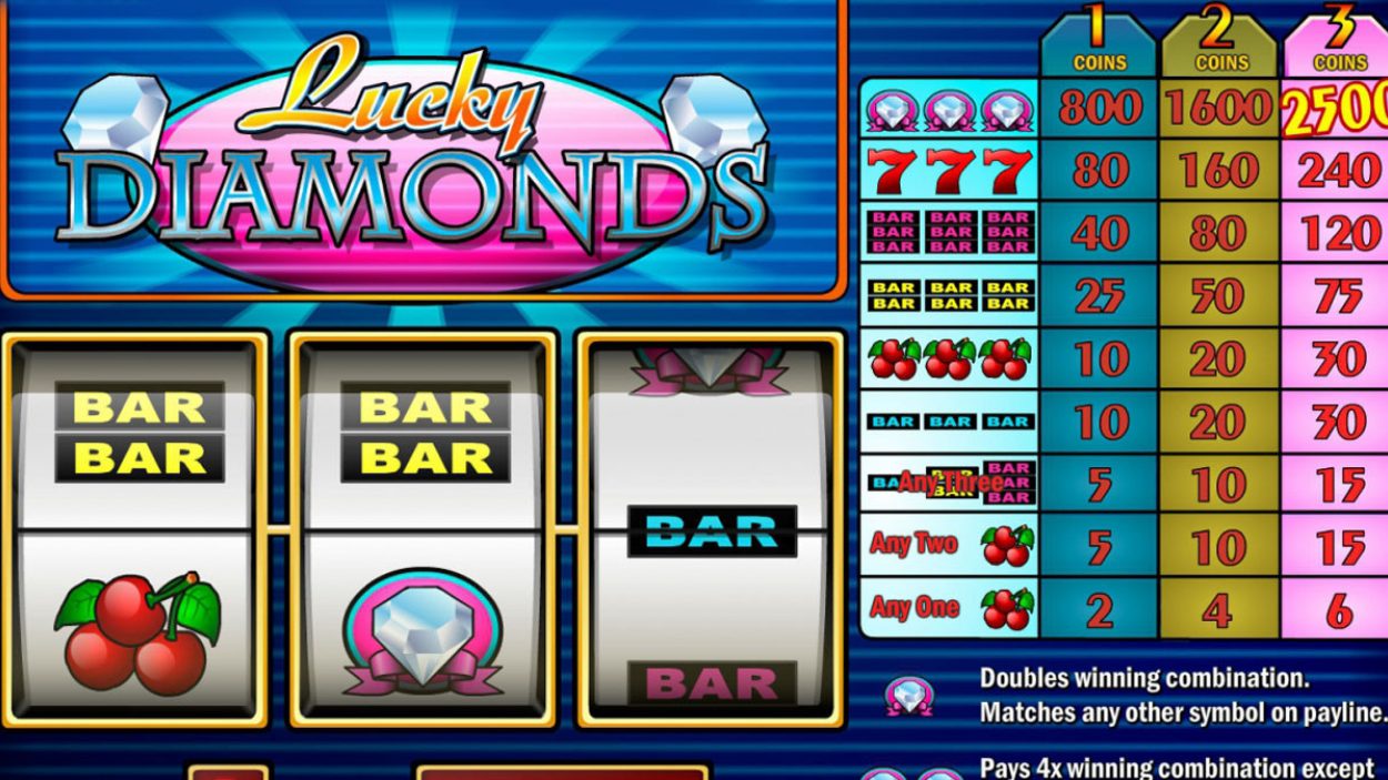 Lucky Diamonds Slots Screenshot