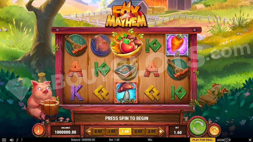 Markt Mayhem Slots Screenshot