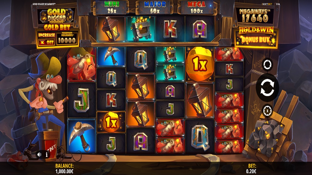 Mega Money Mine Slots Screenshot