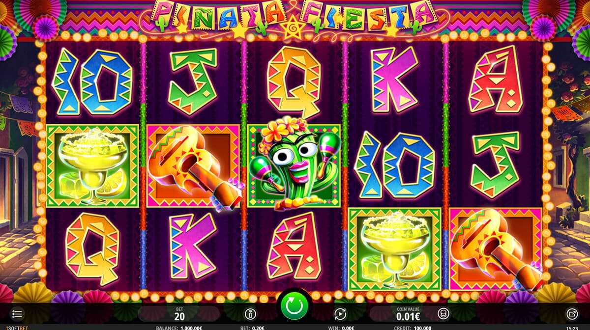Pinata Fiesta Spielautomaten Screenshot