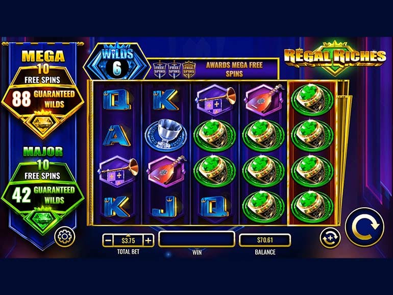 Regal Riches Slot Screenshot