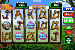 Rumble In The Jungle Slot Screenshot