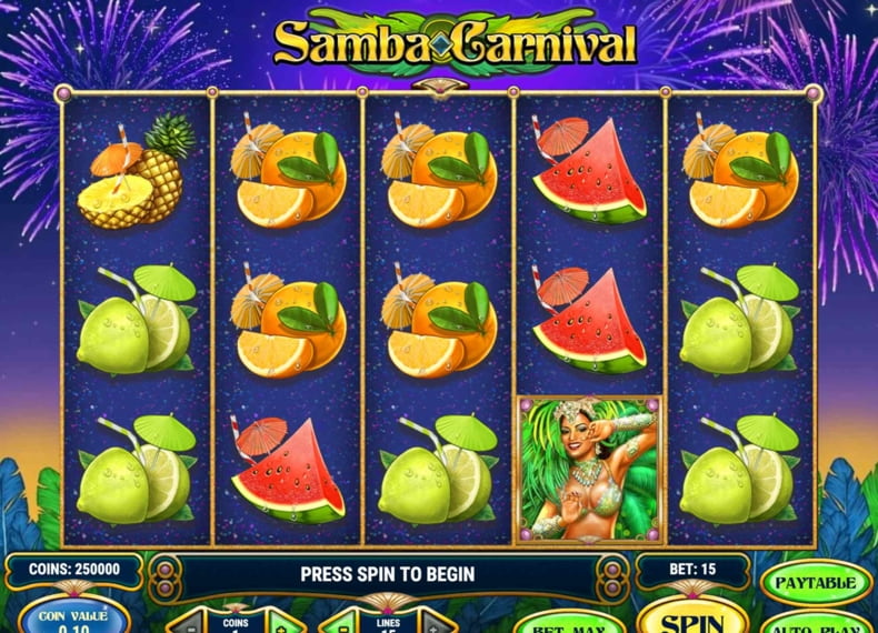Samba Spins Screenshot