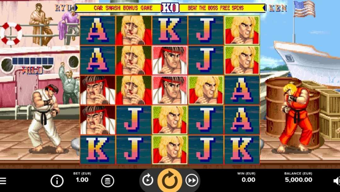 Street Fighter II Captura de tela
