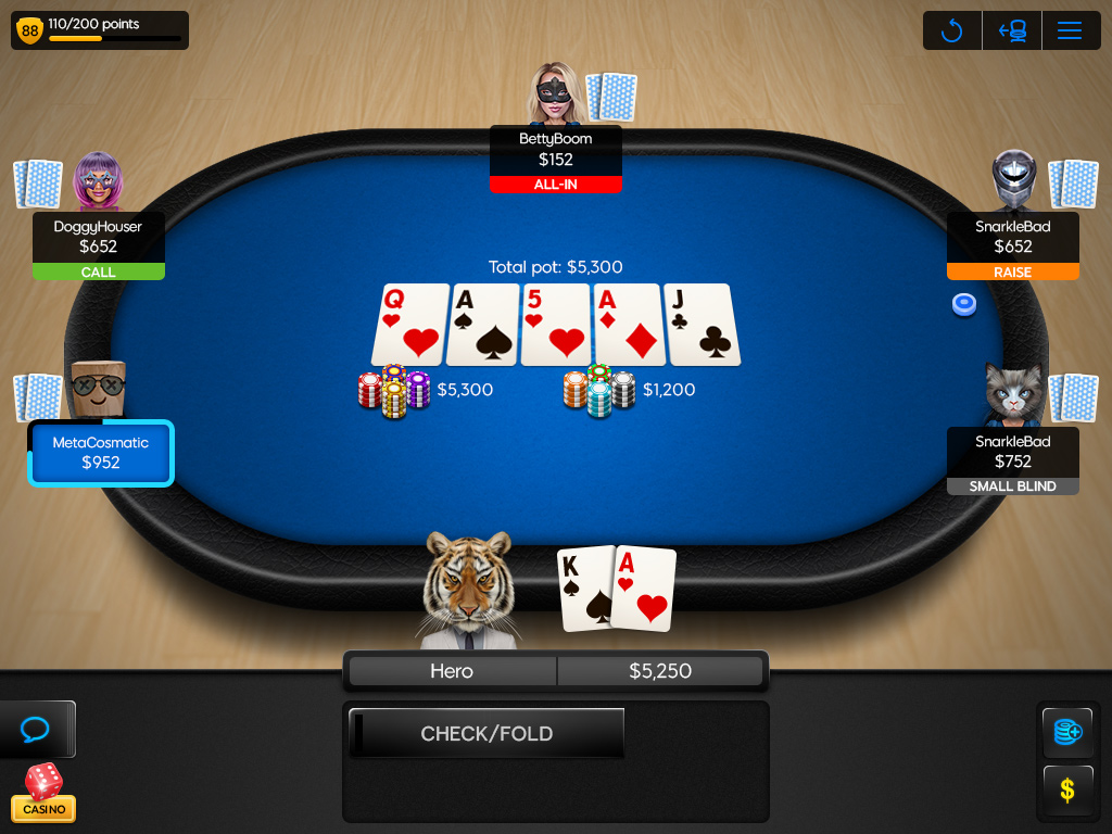 888 Poker replayer screenshot